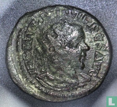 Römische Kaiserzeit, AE (23), Dupondius, 247-249 n. Chr. Philippus II. Moesia Superior Viminacium, - Bild 1