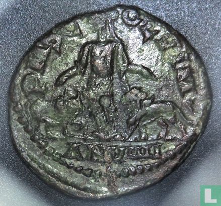 Empire romain, AE (23), Dupondius, 247-249 AD Philippus II, Moesia Superior Viminacium, - Image 2
