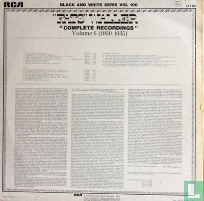 Complete Recordings Vol. 6 (1930-1935) - Bild 2