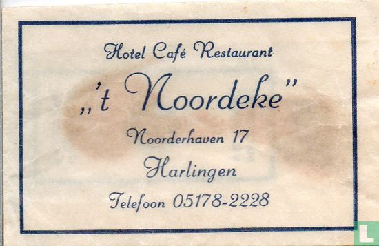 Hotel Café Restaurant " 't Noordeke" - Afbeelding 1