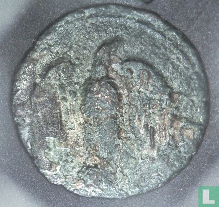 Römischen Reich, AE Achse, 69-79 n. Chr., Vespasian, Lugdunum, 72 AD - Bild 2