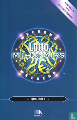 Lotto Weekend Miljonairs quiz-boek - Afbeelding 1