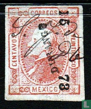 Miguel Hidalgo (overprint)