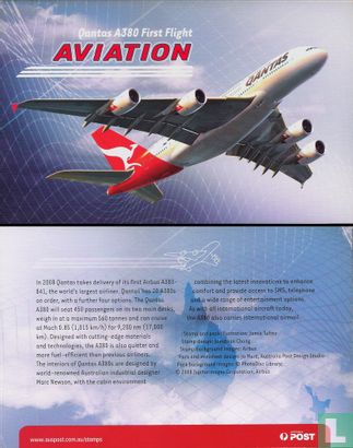Aviation. Premier vol Qantas A380 - Image 2