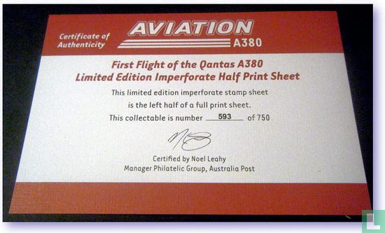 Aviation. Qantas A380 First Flight - Image 3