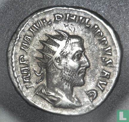 Antoninianus de l'Empire romain, AR, 244-249 AD, Philip I, Rome, 244-247 AD - Image 1