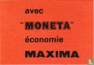 avec "Moneta" économie maxima