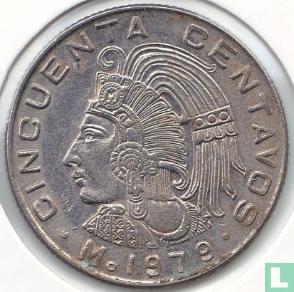 Mexico 50 centavos 1979 (ronde 2e 9 in jaartal) - Afbeelding 1