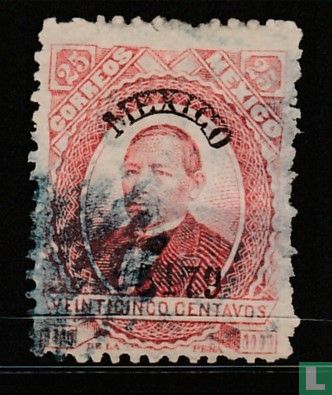 Benito Juárez (opdruk "Mexico")