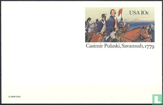 Casimir Pulaski, Savannah, 1779