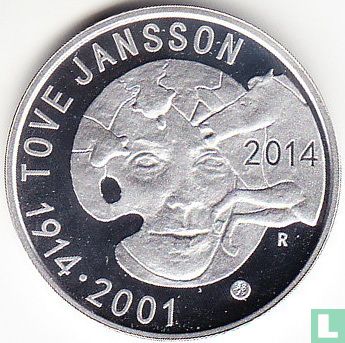 Finland 10 euro 2014 (PROOF) "100th anniversary of the birth of Tove Jansson" - Afbeelding 1