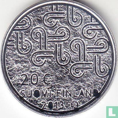 Finlande 20 euro 2013 (BE) "Multiculturalism" - Image 1