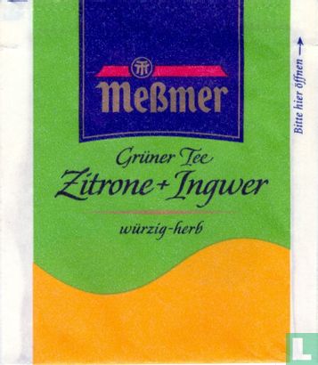 Grüner Tee Zitrone + Ingwer - Afbeelding 1