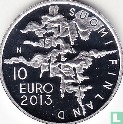 Finland 10 euro 2013 (PROOF) "150th anniversary of the birth of Eero Järnefelt" - Image 1