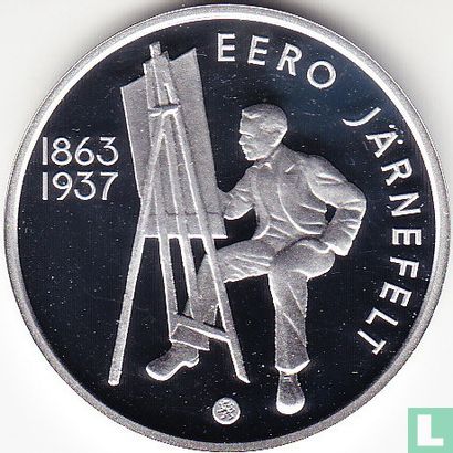 Finlande 10 euro 2013 (BE) "150th anniversary of the birth of Eero Järnefelt" - Image 2