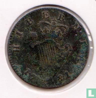 Irland ½ Penny 1781 - Bild 1