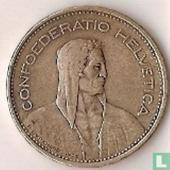 Switzerland 5 francs 1935 - Image 2