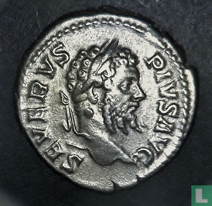 Romeinse Rijk, AR Denarius,193-211AD, Septimius Severus, Rome, 209 AD - Afbeelding 1