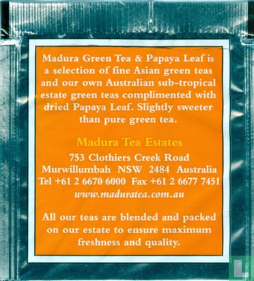 Green Tea & Papaya Leaf - Bild 2
