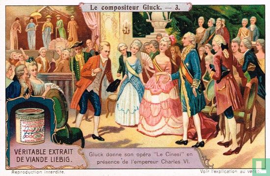 Gluck donne son opéra "Le Cinesi" en présence de l'empereur Charles VI