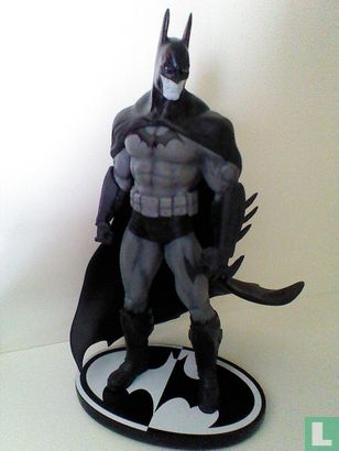 Batman schwarzen und weißen Statue Batman: Arkham asylum