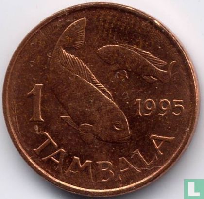 Malawi 1 tambala 1995 (verkoperd staal) - Afbeelding 1