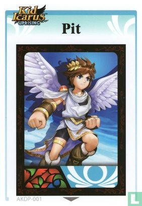 Kid Icarus Uprising AKDP Three Scared Treasures first edition  card wingless 