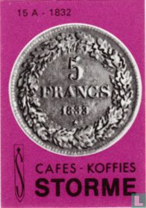 Storme - 5 franc 1832
