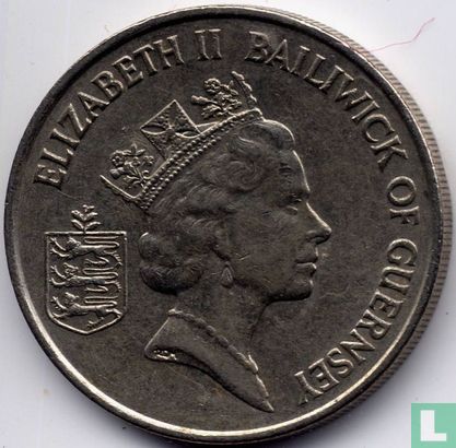 Guernesey 10 pence 1987 - Image 2