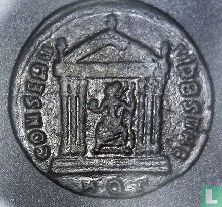 Roman Empire, AE Follis, 306-308 AD (2nd reign with Maxentius), Maximianus, Aquileia, 307 AD - Image 2