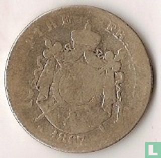 Frankrijk 2 francs 1867 (K) - Afbeelding 1