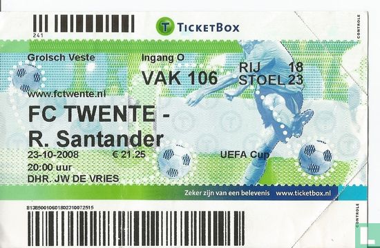 FC Twente - R. Santander