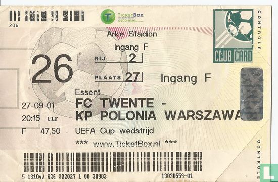FC Twente - KP Polonia Warszawa
