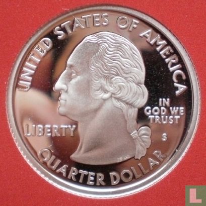 United States ¼ dollar 2008 (PROOF - silver) "Oklahoma" - Image 2
