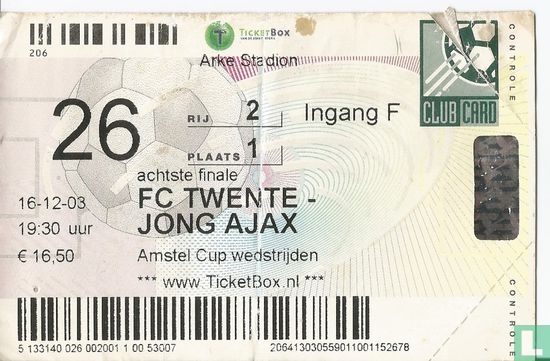 FC Twente - Jong Ajax