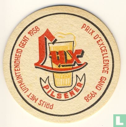 Lux Pilsener - Prix d'Excellence Gand 1958