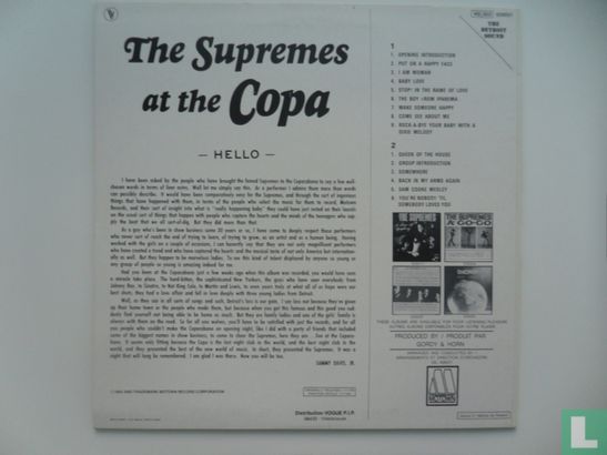 The Supremes at the Copa  - Image 2