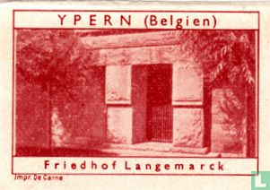Yperen - Friedhof Langemarck
