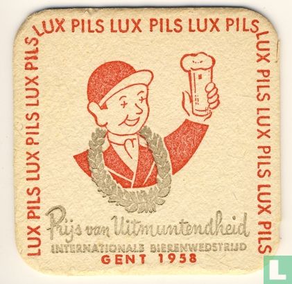 Lux Pils - Prijs van Uitmuntendheid Gent 1958