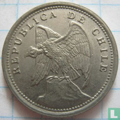 Chile 10 centavos 1939 - Image 2