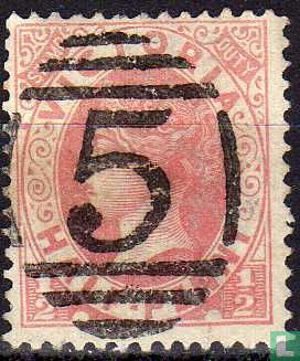 Tax stamp - Queen Victoria