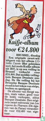 Kuifje-album voor 24.800 euro