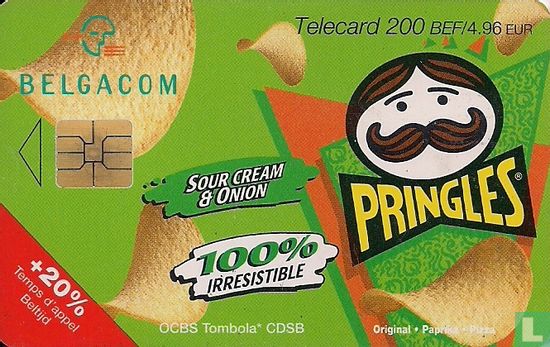 Pringles Sour Cream & Onion - Image 1
