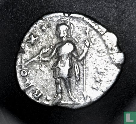 Romeinse Rijk, AR Denarius, 139-161 AD, Marcus Aurelius as Caesar under Antoninus Pius, Rome, 156-157 AD - Afbeelding 2