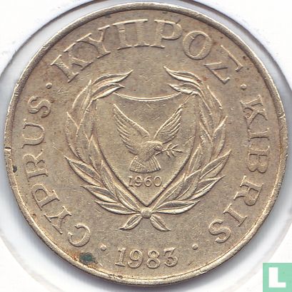 Cyprus 5 cents 1983 - Image 1