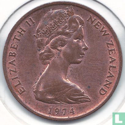 Nieuw-Zeeland 2 cents 1974 - Afbeelding 1