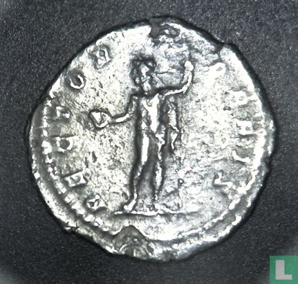 Denier de l'Empire romain, AR, 198-217 après JC, Caracalla, Rome, 199 AD - Image 2