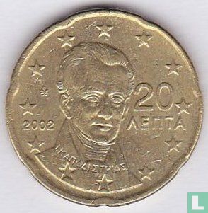 Griechenland 20 Cent 2002 (ohne E) - Bild 1
