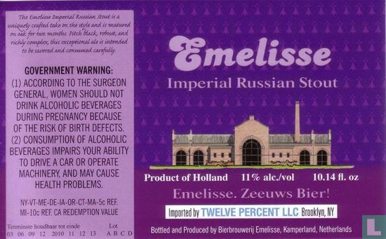 Emelisse Russian Imperial Stout