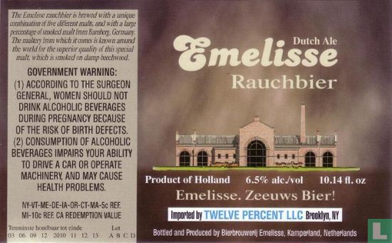 Emelisse Dutch Ale Rauchbier (10.14fl.oz)